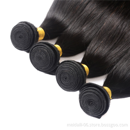 100% virgin brazilian hair straight hair bundles,wholesale human hair weave